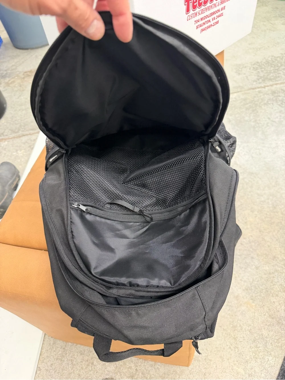Reebok Blue and Black Backpack